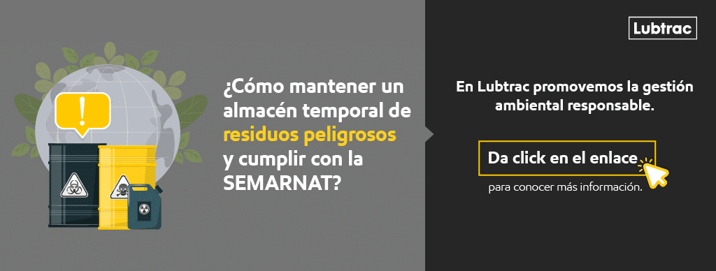 ¿Cómo mantener un almacén temporal de residuos peligrosos y cumplir con la SEMARNAT?