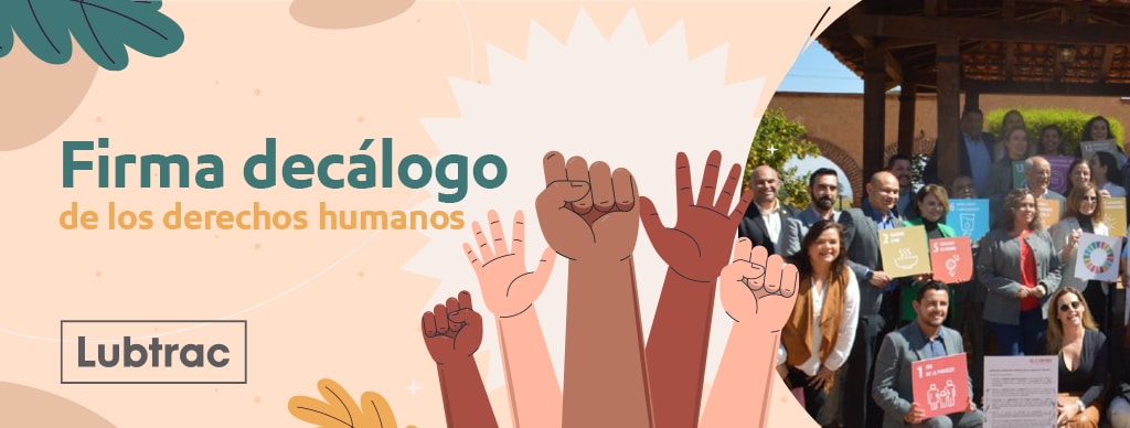 Firma decálogo de los derechos humanos